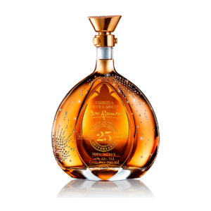 Botella Don Ramón 25 Aniversario con cristales Swarovski, edición firmada y numerada