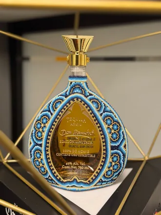 Botella de tequila Don Ramón Arte Legendario de México Agua de 750 ml