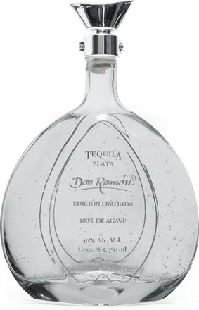 Botella de tequila Don Ramón Edición Limitada Plata de 750 ml