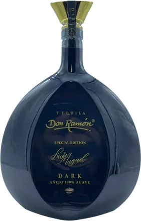 Botella de tequila Don Ramón Edición Especial Luis Miguel Añejo Negro «Dark» de 750 ml