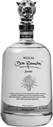 Botella de mezcal Don Ramón Salmiana de 750 ml