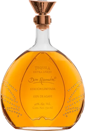 Botella de tequila Don Ramón Edición Limitada Swarovski Extra Añejo de 750 ml