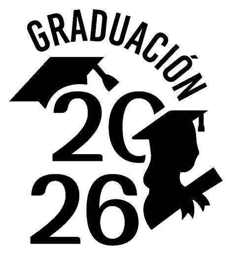 Prediseño DR510: «Graduación 2026» con birrete y silueta de graduado